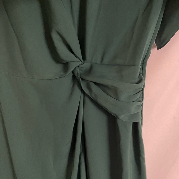 Asos womens plus size curve wrap midi dress size 22 - Picture 3 of 11